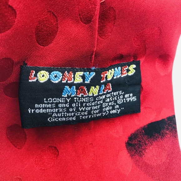 Looney Tunes Sylvester Tweety Mens Silk Tie 4×60″ - Picture 7 of 8